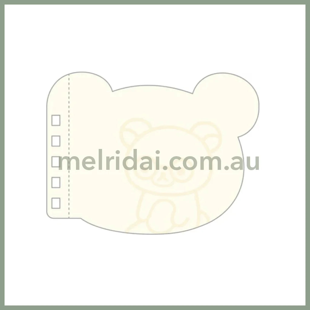San-X | Rilakkuma Ring Memo Pad/Notebook 74×97Mm 80 Sheets (Basic Rilakkuma Favorite Things)