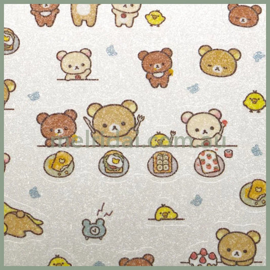 SAN-X | Rilakkuma Sheet Sticker (Basic Rilakkuma Favorite Things)