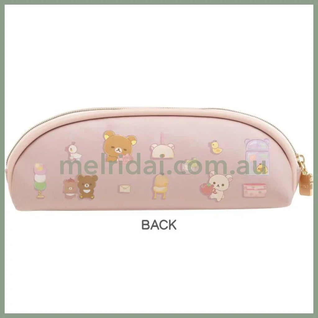 San-X | Rilakkuma Slim Pen Case Pencil Pouch 70×200×50Mm (Lovely House)