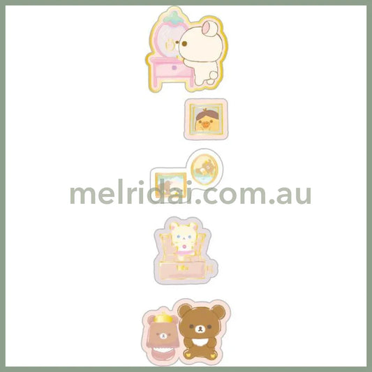 San-X | Rilakkuma Sticker Set 200×95Mm (Lovely House)