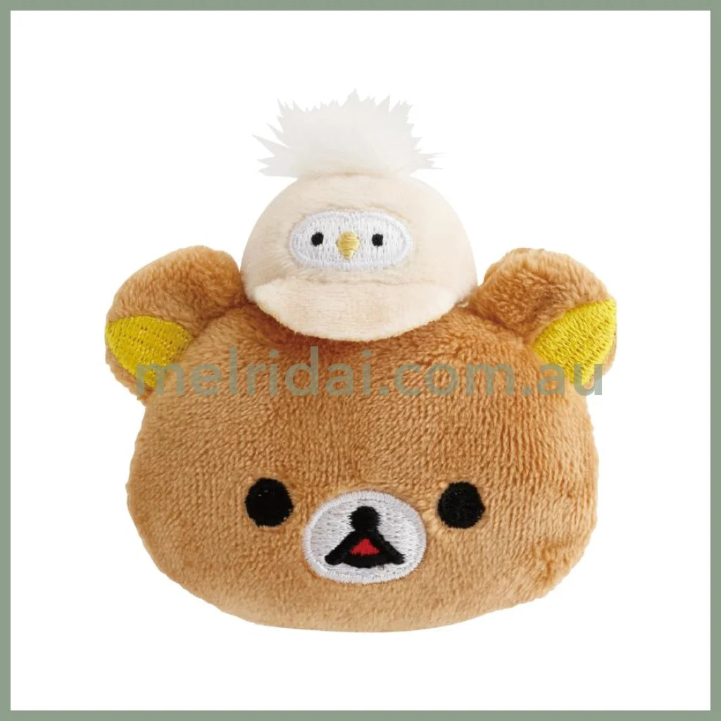 SAN-X | Rilakkuma Store Manger Limited Plush Badge 55×70×25mm (Ikebukuro Sunshine City)