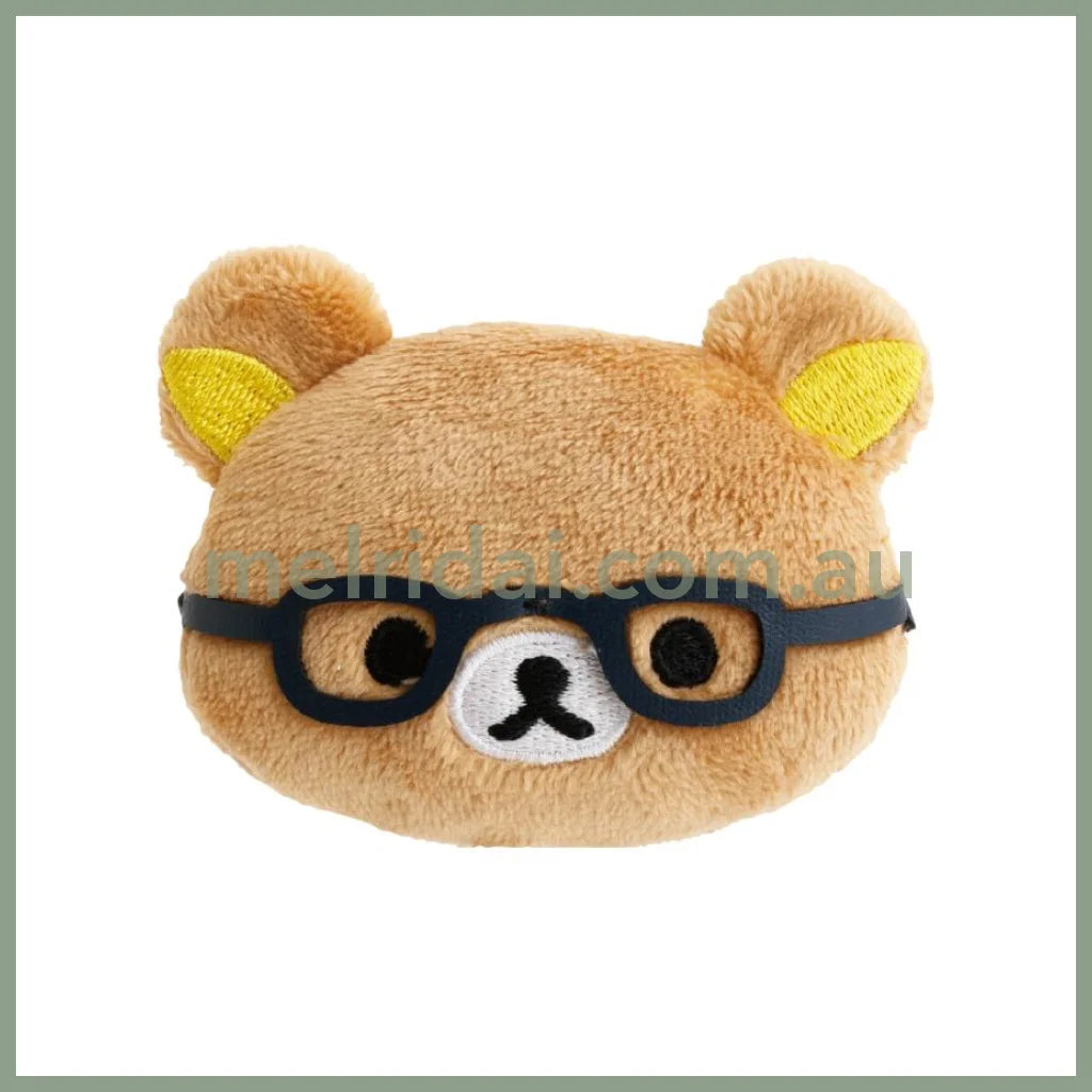 SAN-X | Rilakkuma Store Manger Limited Plush Badge 55×70×25mm (Kichijoji)