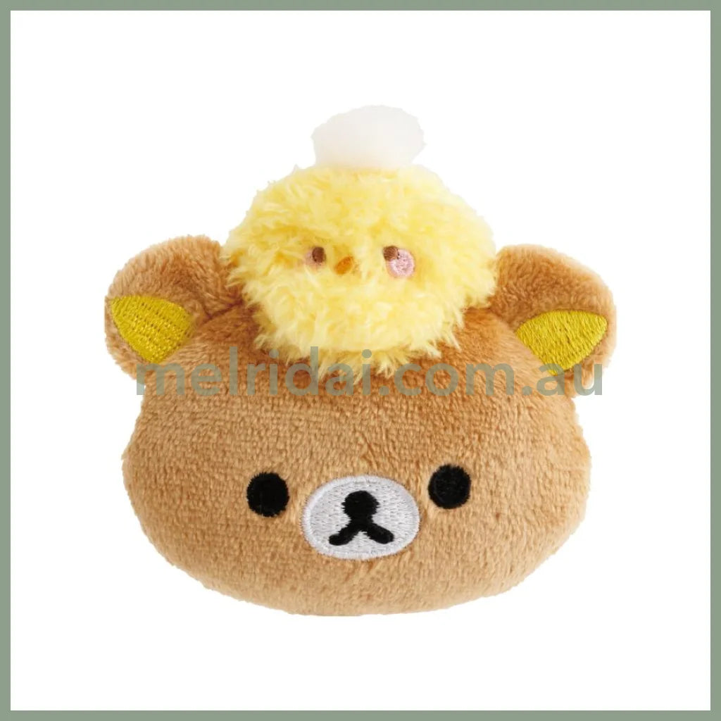 SAN-X | Rilakkuma Store Manger Limited Plush Badge 55×70×25mm (Koshigaya Laketown)