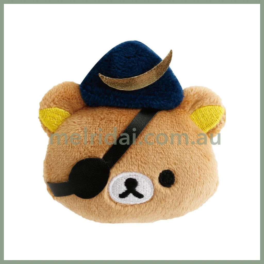 SAN-X | Rilakkuma Store Manger Limited Plush Badge 55×70×25mm (Sendai)