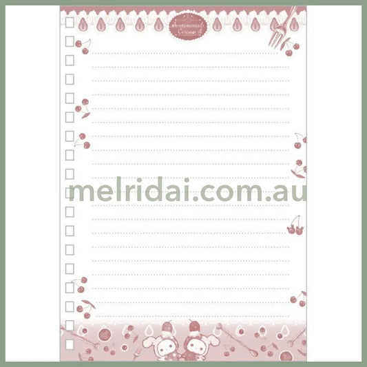 San-X | Ring Note Pad/Notebook 148 X 105 Mm (Yofukashi Parfait To Hoshikuzu Namida No Drained