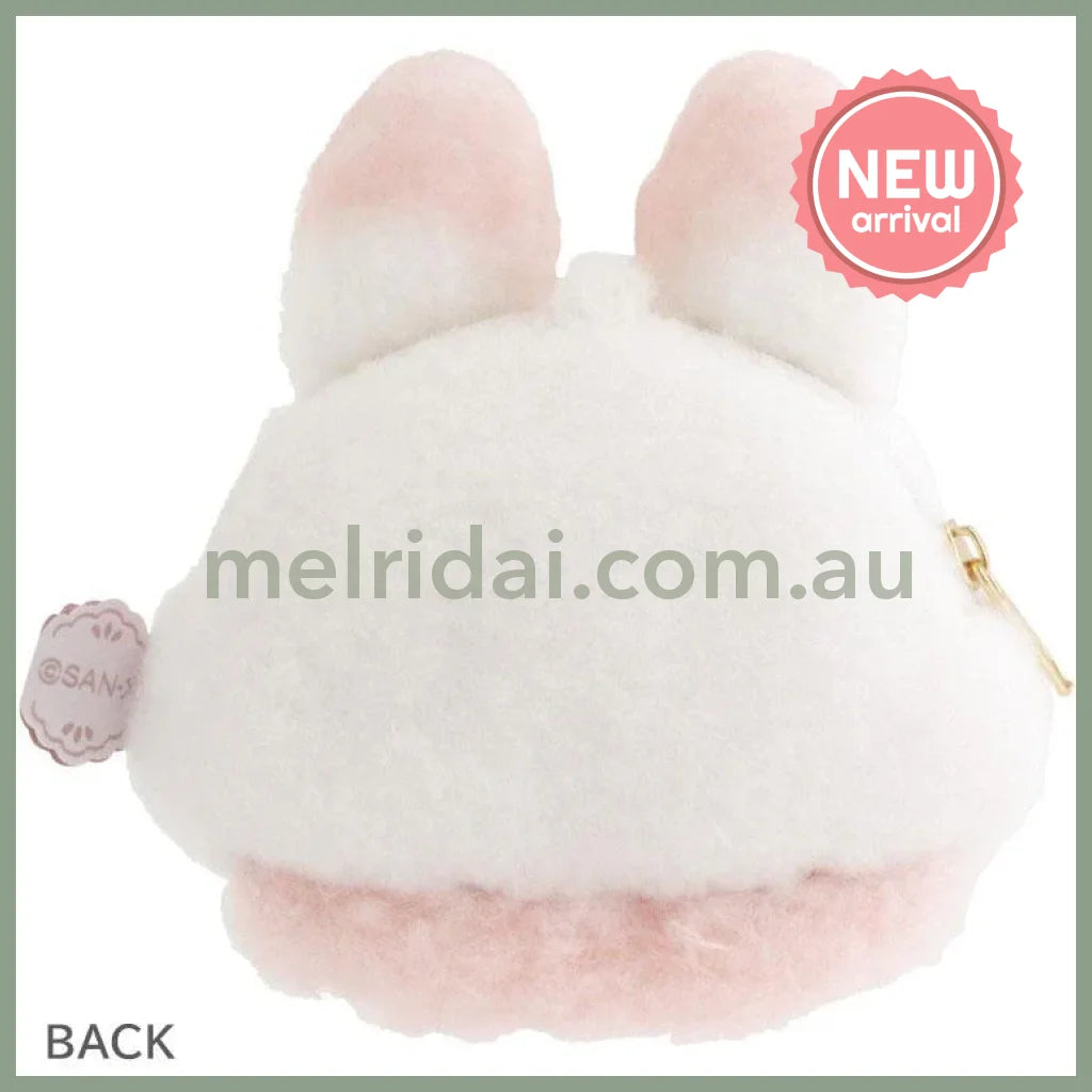 SAN X | Sugarcocomuu Plush Coin Case Keychain 85×105×35mm (Lolli and Pop’s Candy Day)
