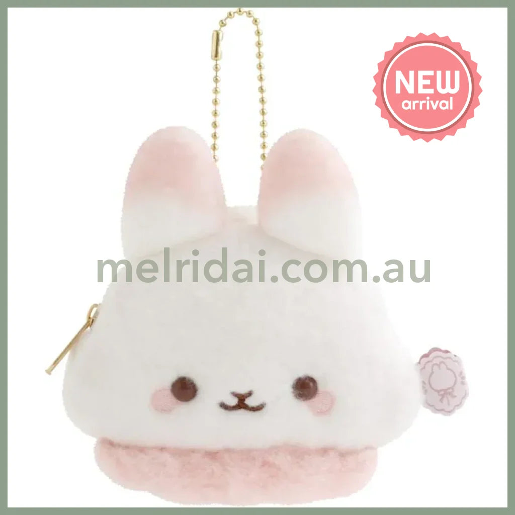 SAN X | Sugarcocomuu Plush Coin Case Keychain 85×105×35mm (Lolli and Pop’s Candy Day)