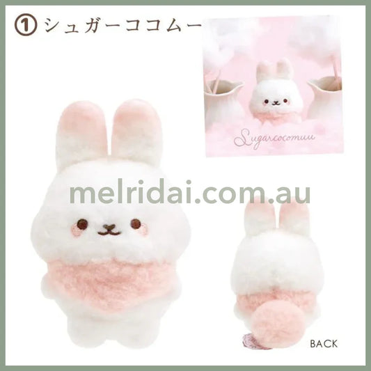 San-X | Sugarcocomuu Tenori Plush Toy 100 X 60 Mm (Sweet Memory Time Theme) 1.Sugarcocomuu