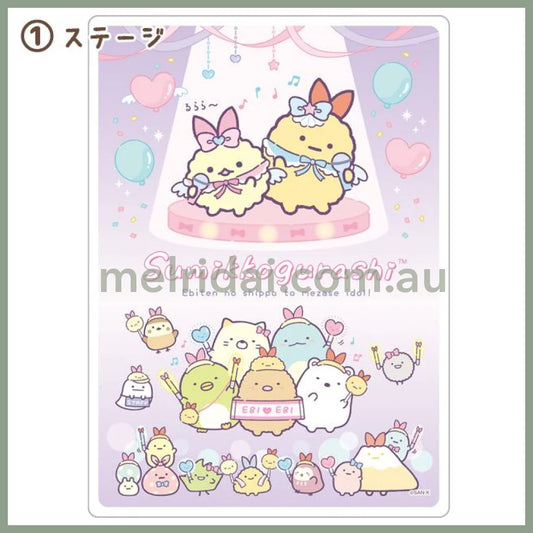 San-X | Sumikko Gurashi Clear Desk Mat 250×180Mm (Angel Ebiten Idol) 1