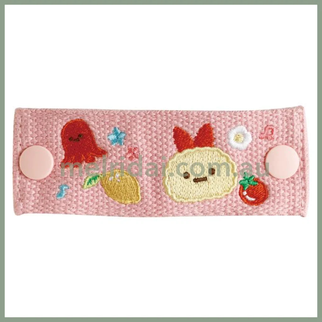 SAN-X | Sumikko Gurashi Ebifurai no Shippo Cord Holder Embroidered 40×105mm