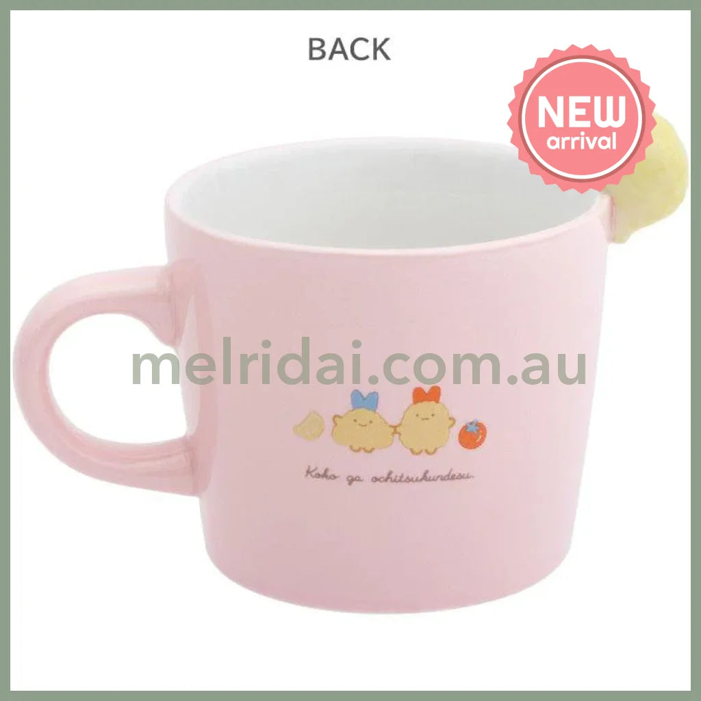 SAN X | Sumikko Gurashi Ebifurai no Shippo Mug with Mascot Nokkari Figure 120×120×105mm