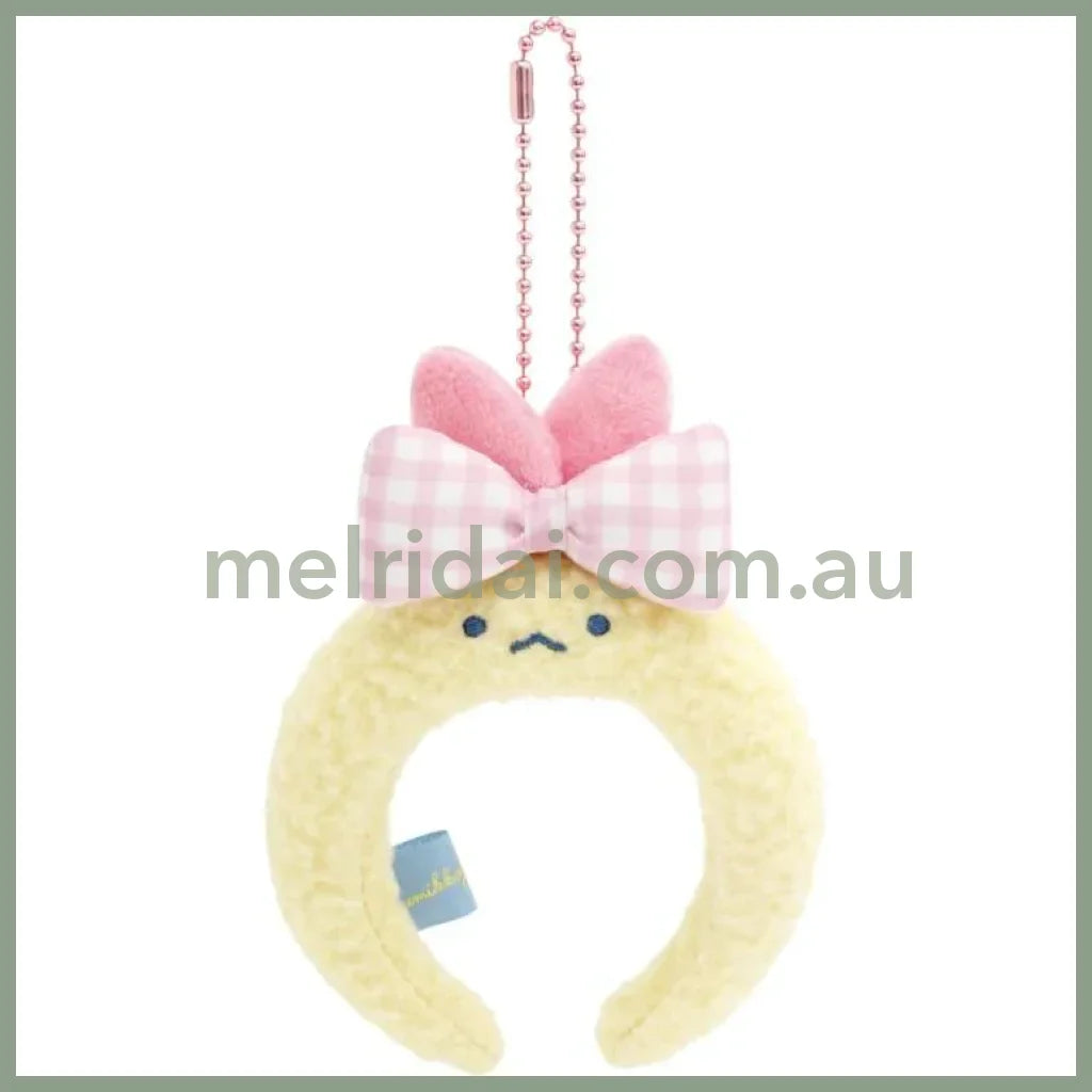 SAN-X | Sumikko Gurashi Headband Keychain Ball Chain Bag Charm - Ebiten no Shippo 120×85×25mm (Dreaming Idol Ebiten no