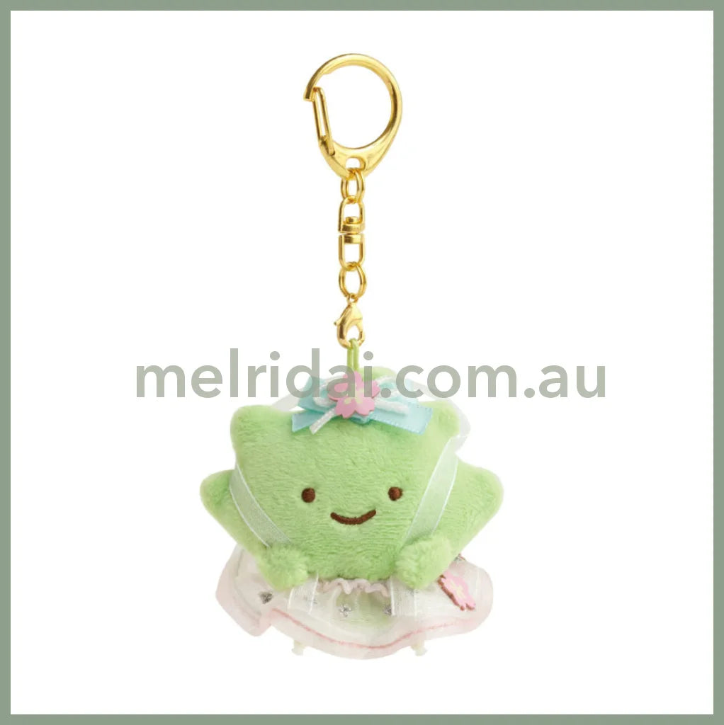 San - X | Sumikko Gurashi Mascot Holder Keychain Zassou Limited 角落生物 小草挂件/包挂/钥匙链 金阁寺限定