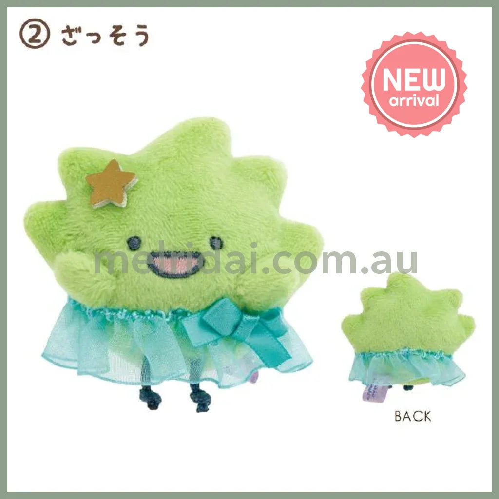 SAN X | Sumikko Gurashi mini Tenori Plush Doll Set 60×60×45mm (Penguin Lagoon) 2 Zassou