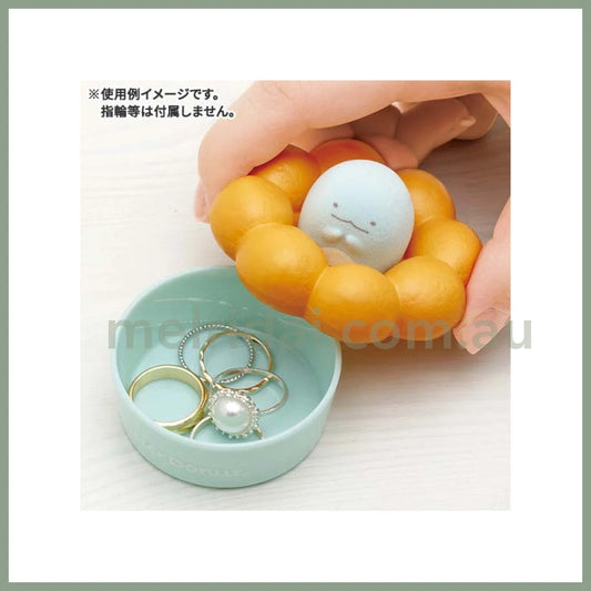 San-X | Sumikko Gurashi X Mister Donut Figure Jewelry Tray Petit 45 65 Mm (Tokage) 角落生物