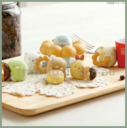 San-X | Sumikko Gurashi X Mister Donut Petit Mascot 36 38 21 Mm 角落生物 甜甜圈系列 植绒摆件/玩偶摆件
