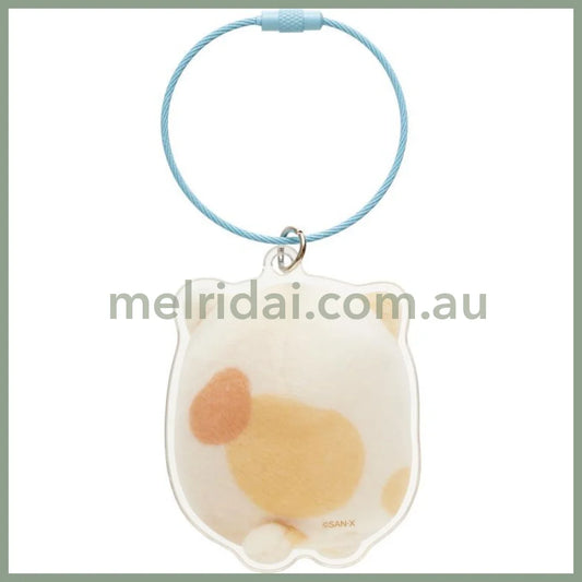 San-X | Sumikko Gurashi Neko Acrylic Key Chain/Keyring 67×62Mm