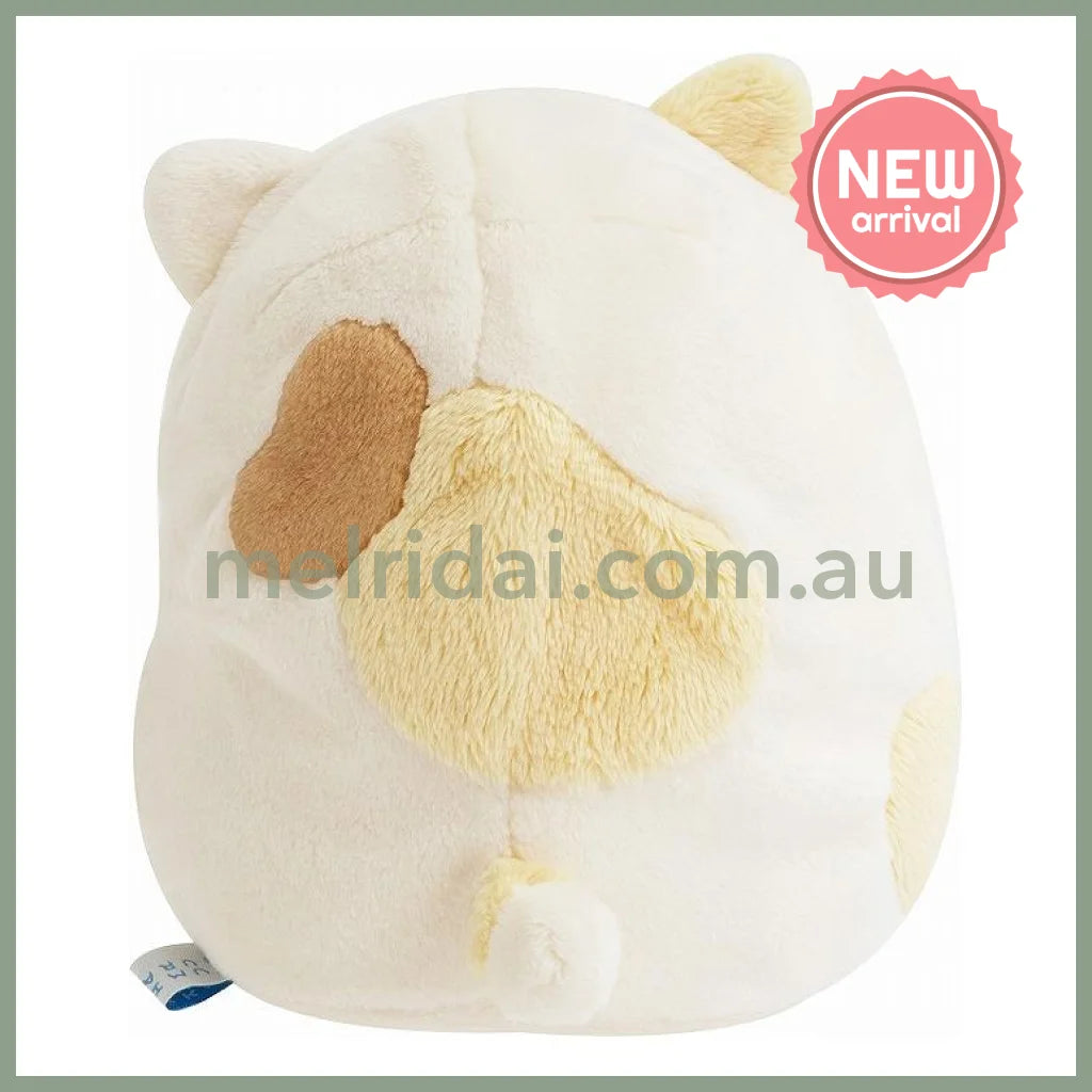 SAN-X | Sumikko Gurashi Neko Cat Plush Doll Mochi Mochi Squishy Plush 135×100×105mm (Sumikko’s Favorite)
