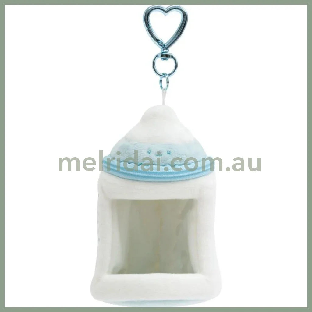 SAN-X | Sumikko Gurashi Plush Keychain Pouch Baby Bottle 110×75×70mm (Kindergarten)