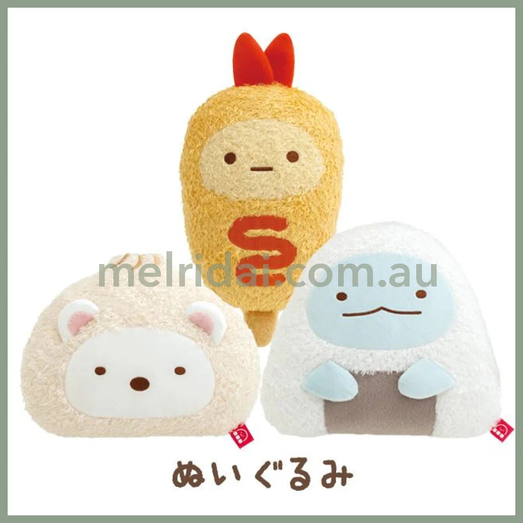 San-X | Sumikko Gurashi Plush Toy Ebifurai No Shippo Corn Dog 160×210×70Mm (Waku Waku Tapioca