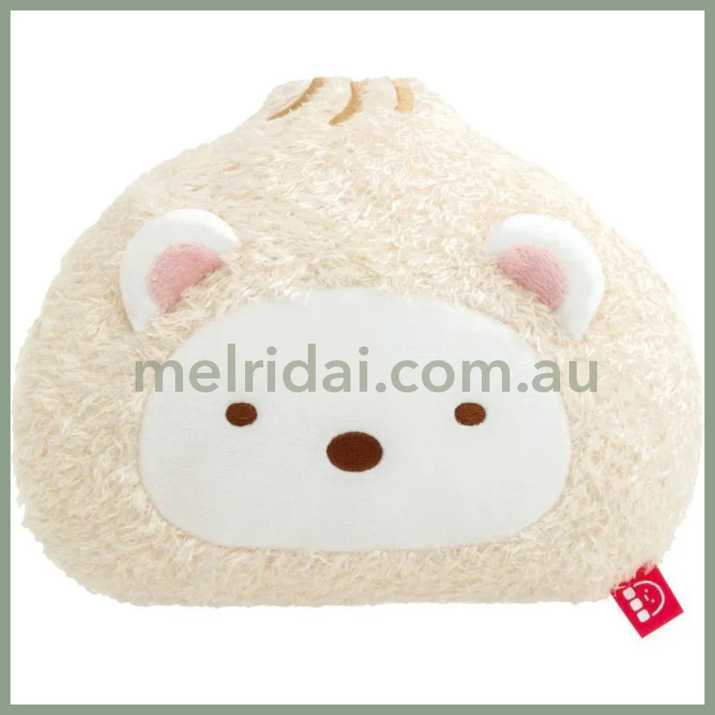 San-X | Sumikko Gurashi Plush Toy Shirokuma Nikuman 160×1210×70Mm (Waku Waku Tapioca Convenience