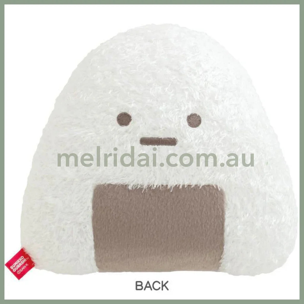 San-X | Sumikko Gurashi Plush Toy Tokage Onigiri 190×190×70Mm (Waku Waku Tapioca Convenience Store)