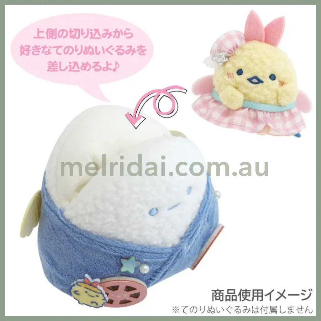 SAN-X | Sumikko Gurashi Set Stage Plush Toy 75×110×65mm (Dreaming Idol Ebiten no Shippo)