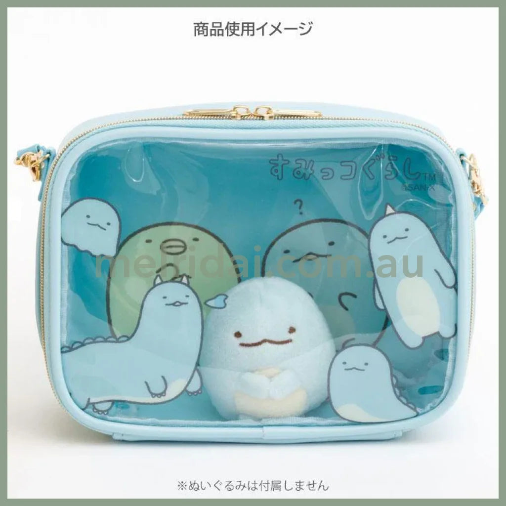 SAN-X | Sumikko Gurashi Super Odekake Sumikko Clear Pouch Shoulder Bag Tokage 120×160×50mm (What if Sumikko Evolved?)
