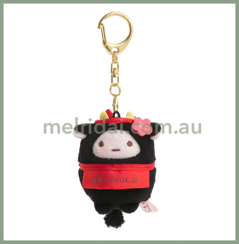 San - X | Sumikko Gurashi Tapioca Mascot Holder Limted 角落生物 粉圆子 珍珠圆子 毛绒挂件/包挂/钥匙链 大宰府限定