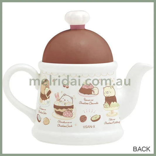 SAN-X | Sumikko Gurashi Teapot 140 × Ø100 mm (Chocolate Fair at Sumikko Cafe)