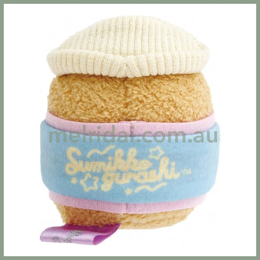 SAN-X|Sumikko Gurashi Tonkatsu Tapioca mini Tenori Plush Toy 60×40×40mm (POP-UP SHOP)