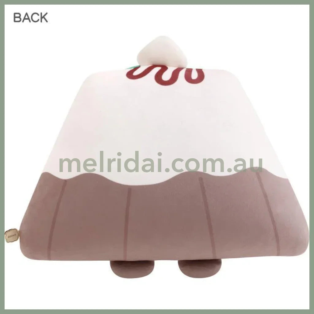 SAN-X | Sumikko Gurashi Yama Canele Super Soft Plush Doll Cushion 270×450×170mm (Chocolate Fair at Sumikko Cafe)