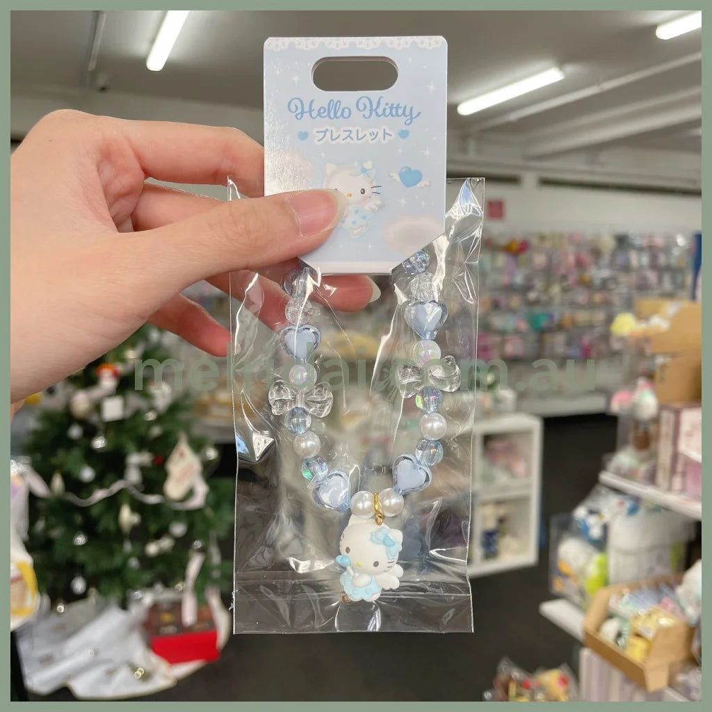 Sanrio | 90S Hello Kitty Bracelet (Angel) Blue