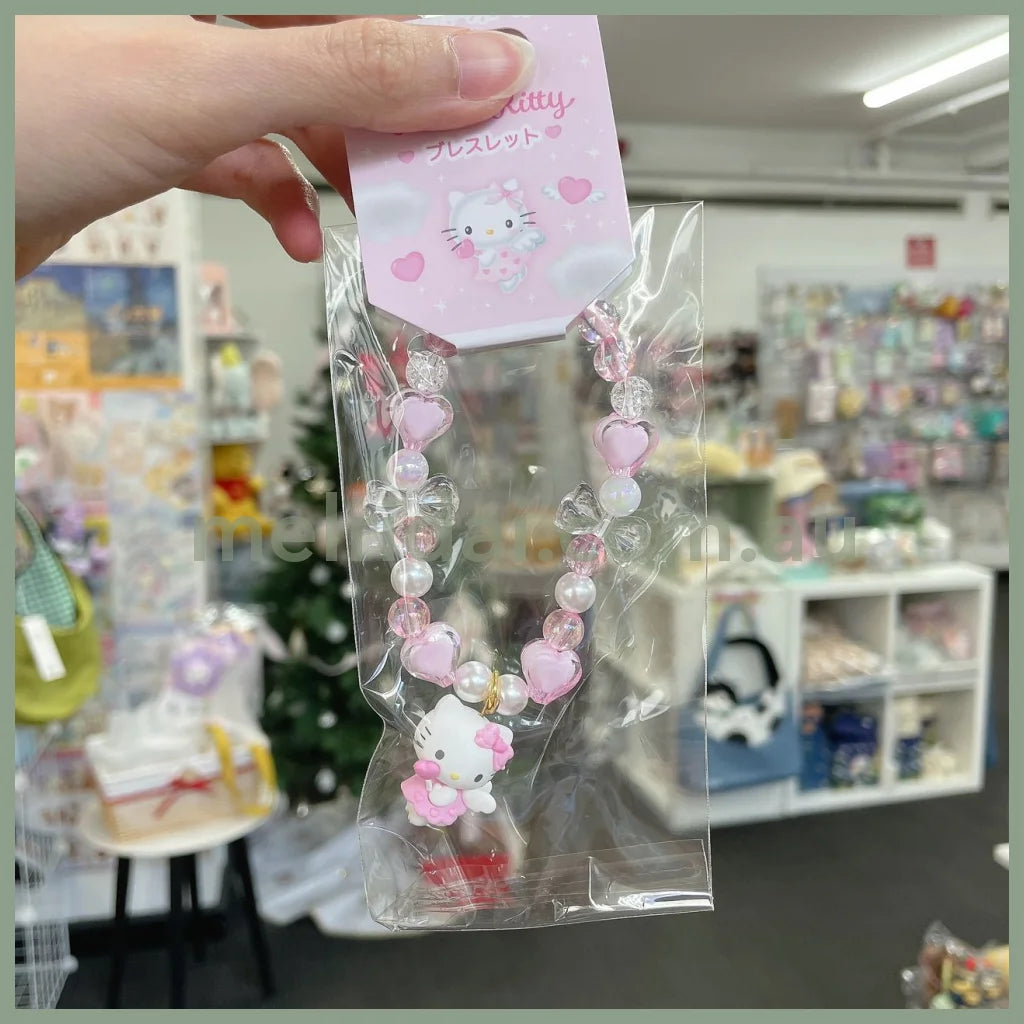 Sanrio | 90S Hello Kitty Bracelet (Angel) Pink