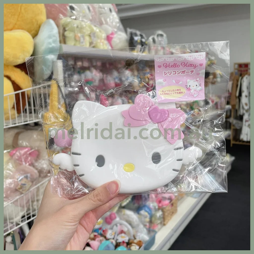 Sanrio | 90S Hello Kitty Pouch 100Xw160Xd28Mm (Angel)