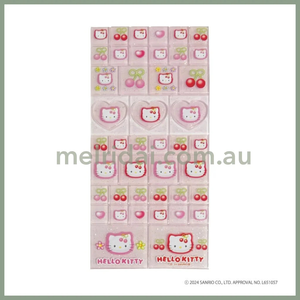 Sanrio | 90S Hello Kitty Sticker H150×W65×D5Mm (Angel) Cherry