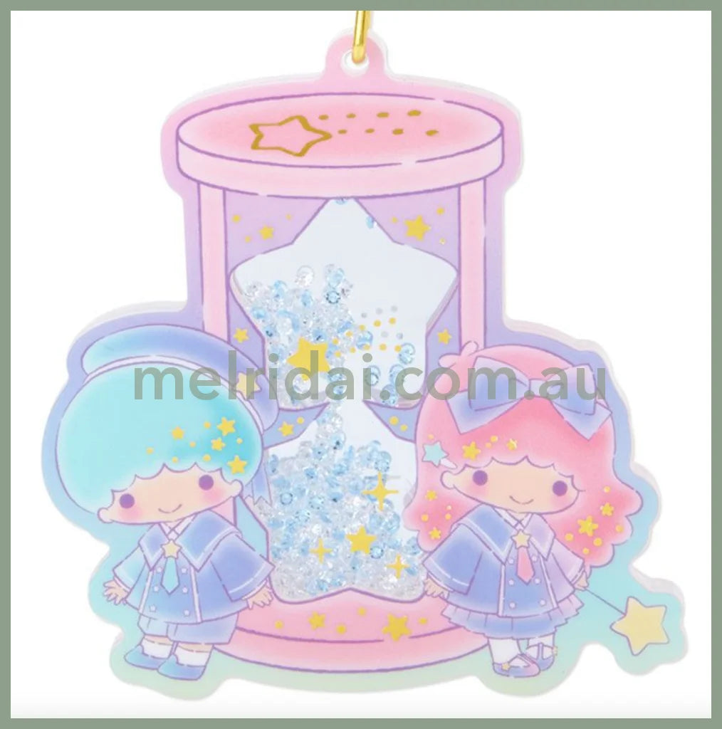 Sanriokeychain Little Twin Stars (Picture Book Design) 7.5×0.7×7.7Cm