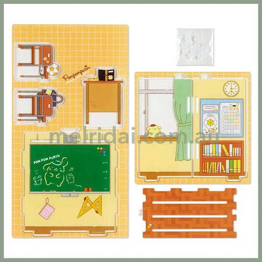 SANRIO | Acrylic Stand Room Pom Pom Purin (Enjoy Idol)