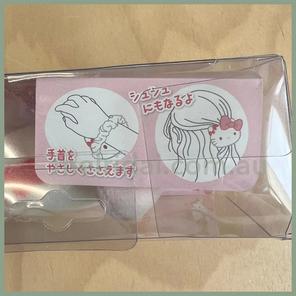 Sanrio | Arm Rest Scrunchie Dreaming Hello Kitty 9 X 4 Cm (Kt50Th) 日本三丽鸥 凯蒂猫 毛绒玩偶发圈/手腕垫两用（50周年）