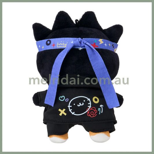 Sanrio | Badtz-Maru Mascot Holder Plush Keychain Bag Charm 16.5 x 12.5 x 6.6cm (Academy Kirameki Festival / School