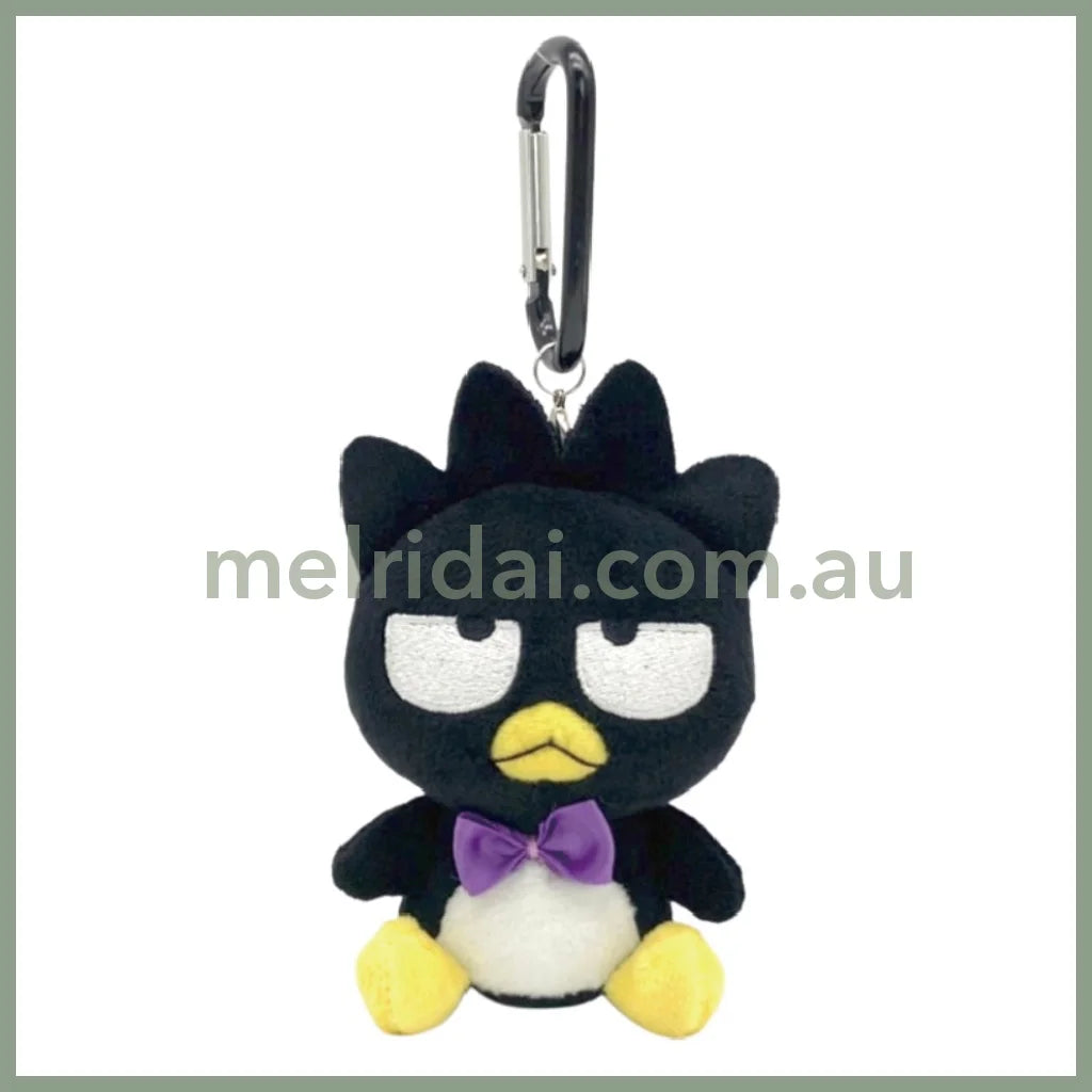 SANRIO | Badz-maru Mascot Holder Plush Keychain Bag Charm with Carabiner H9 x W9 x D6cm