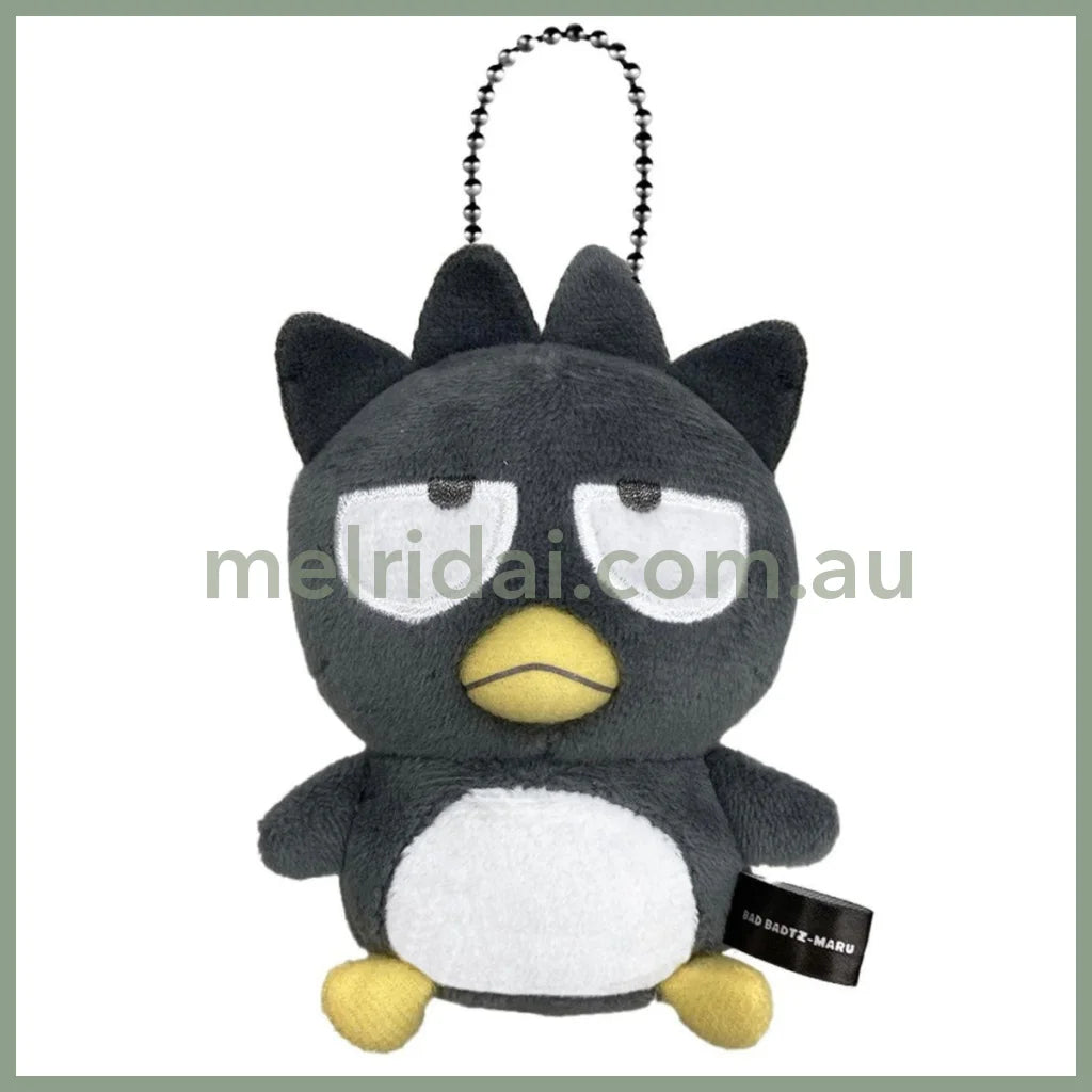 SANRIO | Badzmaru Plush Mascot Holder Plush Keychain Bag Charm 12 x 8 x 5cm