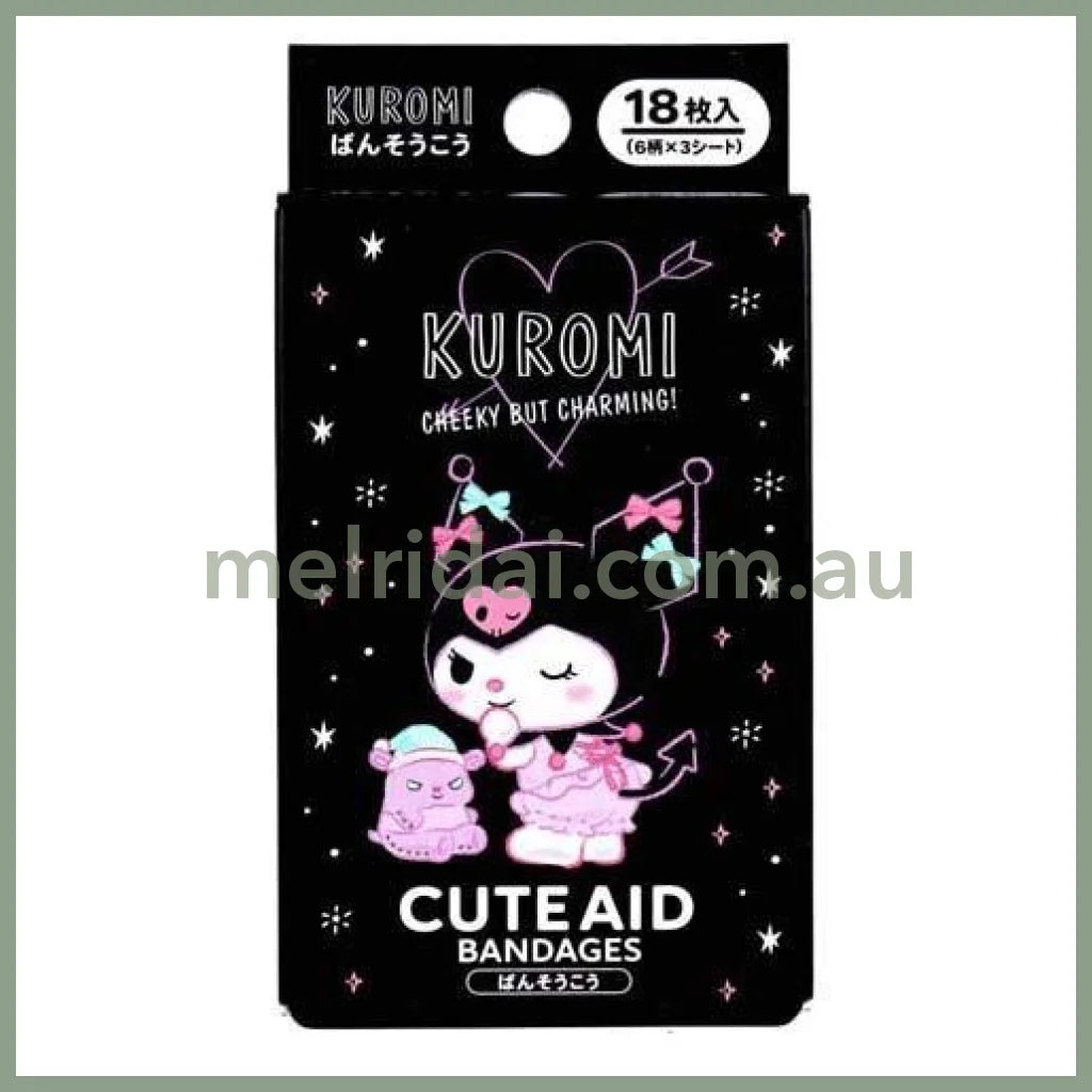 Sanrio | Band-Aid Bandages (Kuromi) 18Pieces