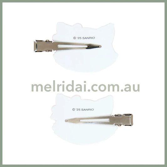 SANRIO | Bangs Clip Hair Clip 2 set 5.6×1×3.4cm (Charmmy Kitty)