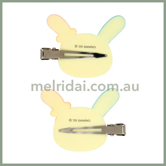 SANRIO | Bangs Clip Hair Clip 2 set 5.6×1×3.4cm (Usahana)