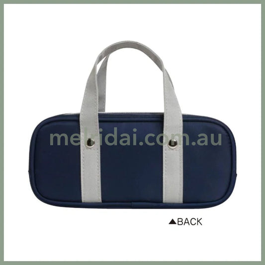 SANRIO | Boston Bag Pen Case Gogo Gal Collection Leopard Pink 80×190×55mm (Hello Kitty)