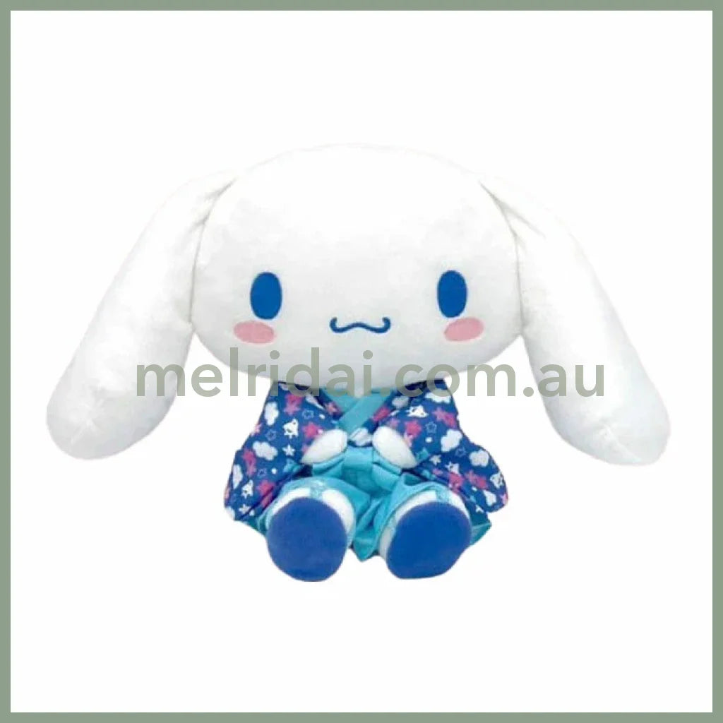 SANRIO | Butterfly Kimono Plush Toy M 36×27×15cm (Cinnamoroll)