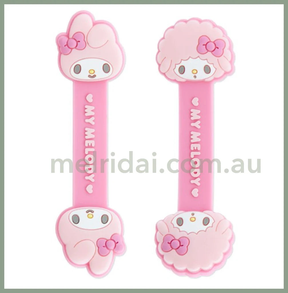 Sanriocable Holder Wire Organizer Clip Set Of 2 My Melody