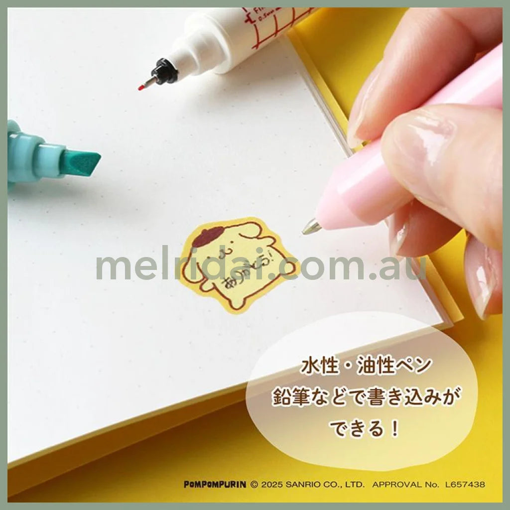 SANRIO | Sanrio Characters Stars Karakara Peritte Roll Sticker 28×47×78mm (8 styles x 12 each = 96 pieces)