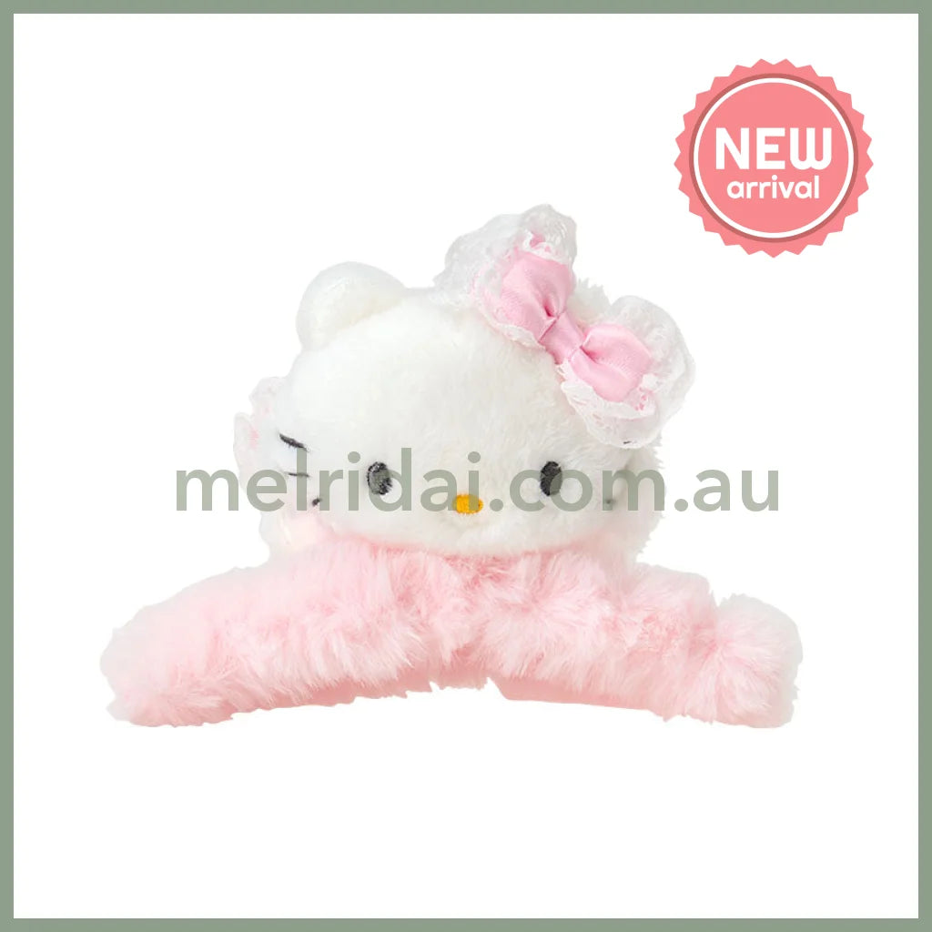 SANRIO | Charmmy Kitty Mascot Hair Claw Clip 120×80×80mm (Fluffy Face)